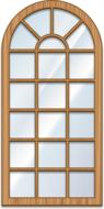drawn window with many cells