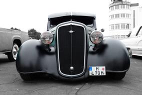 Oldtimer Auto Black