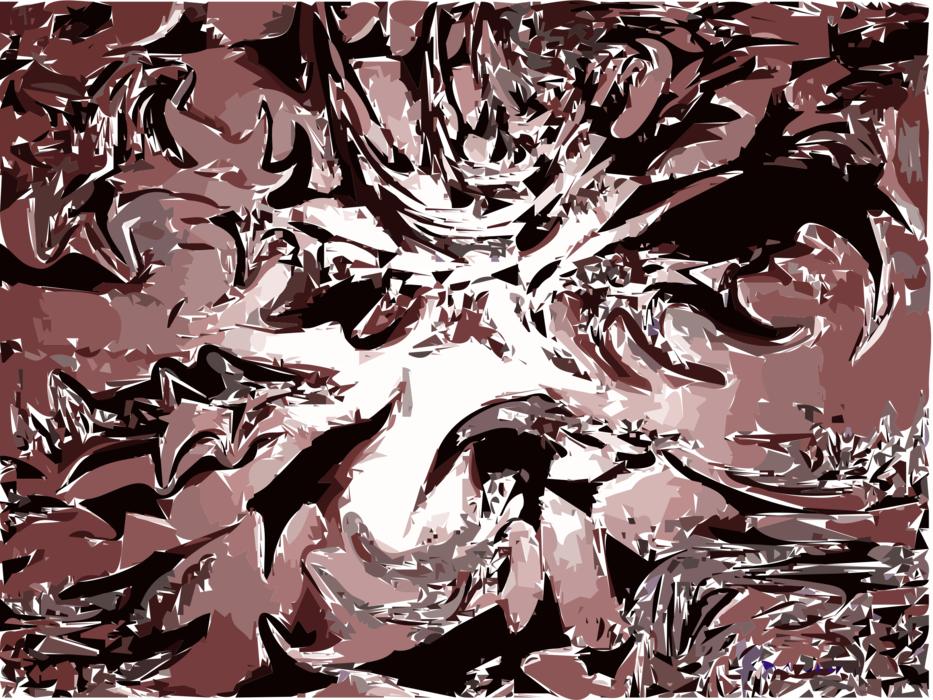 Lighted background with patterned metal