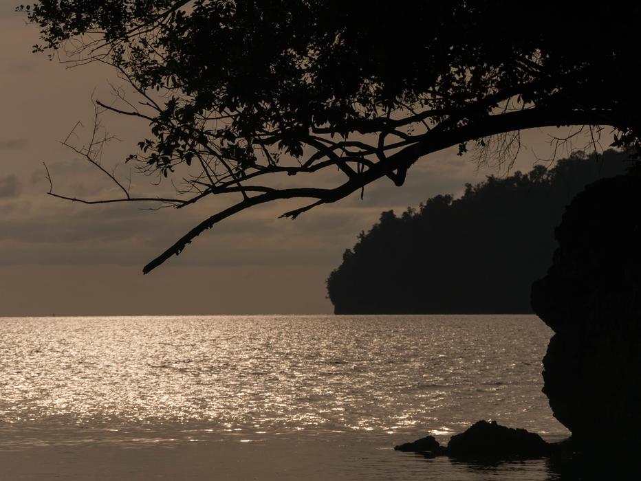 Night Sea Togean Island view
