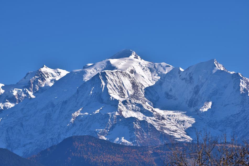 Mont Blanc Alps Mountain Landscape