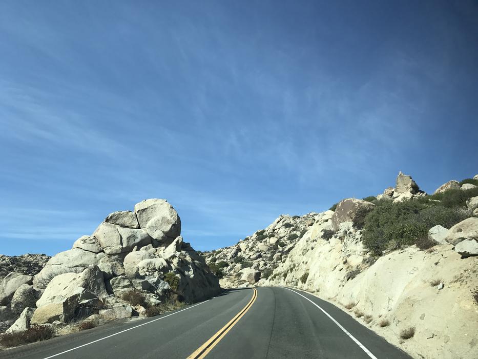 Highway Road Mountains