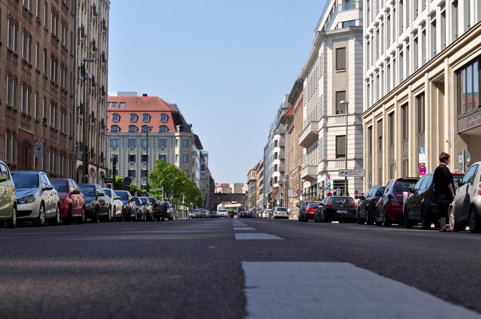road with a view of the city