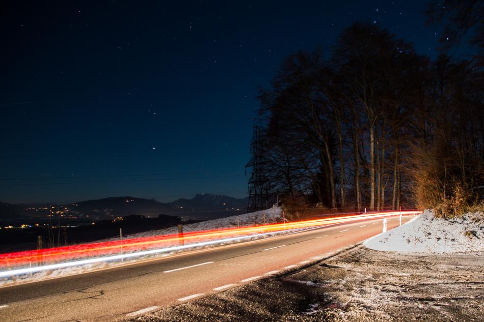 Long Exposure Auto Evening