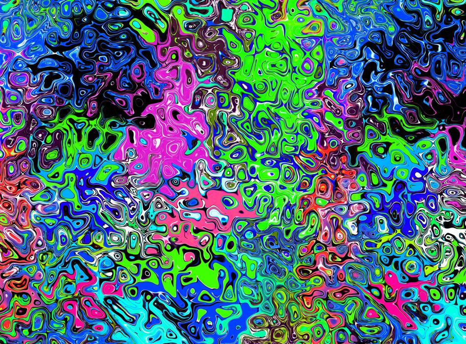 background structure blue pink drawing