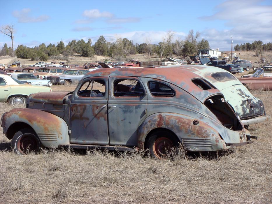 Car Wreck Oldtimer