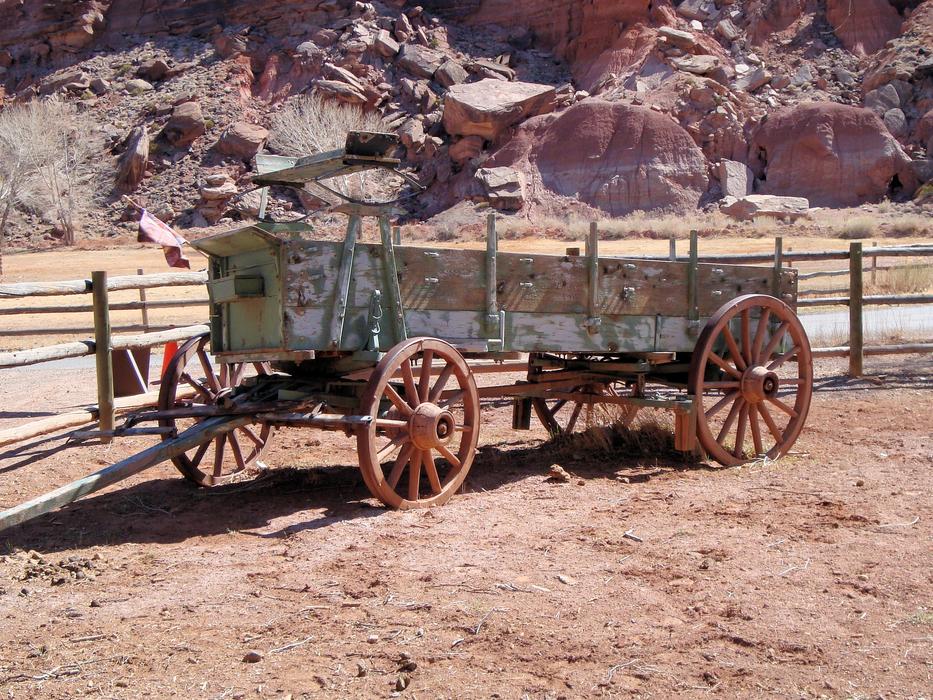 Car Old Western Wild