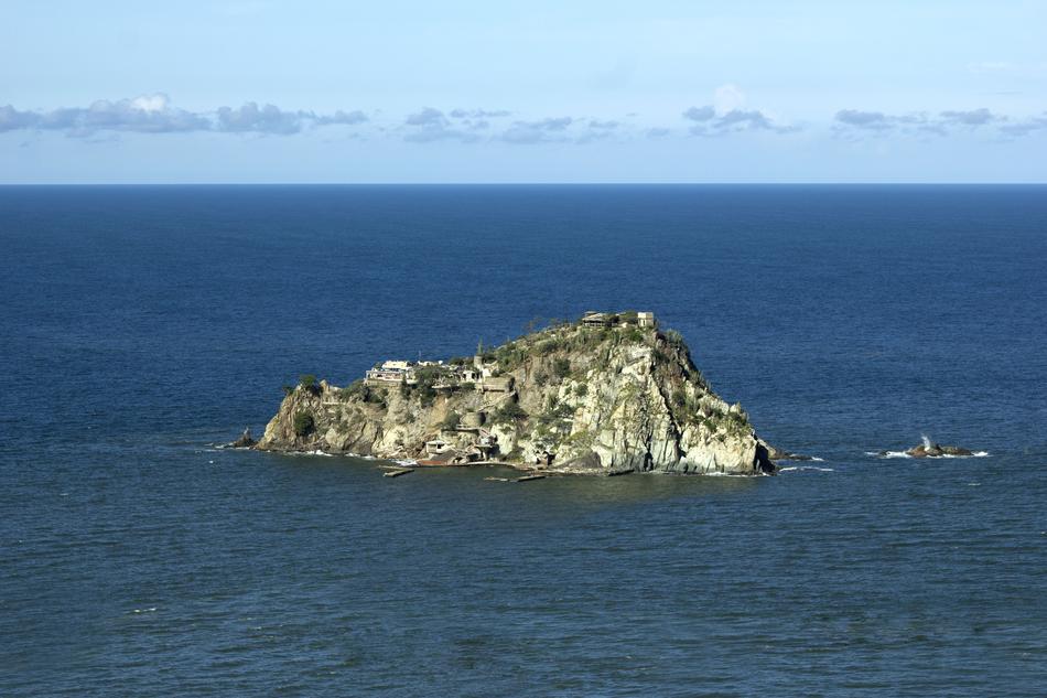 island with sea view