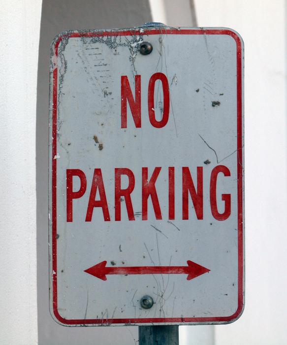 No Parking Sign
