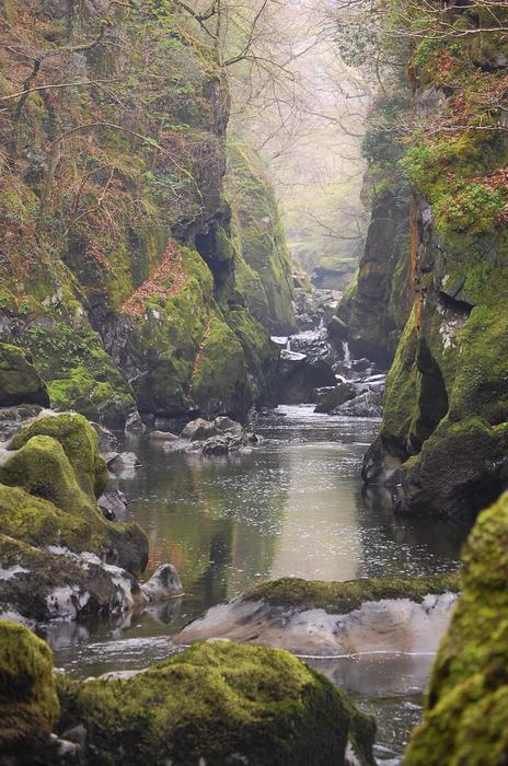 Fairyglen Waterfall Wales