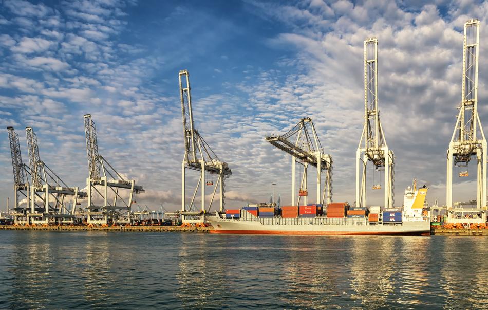 Rotterdam Port Crane