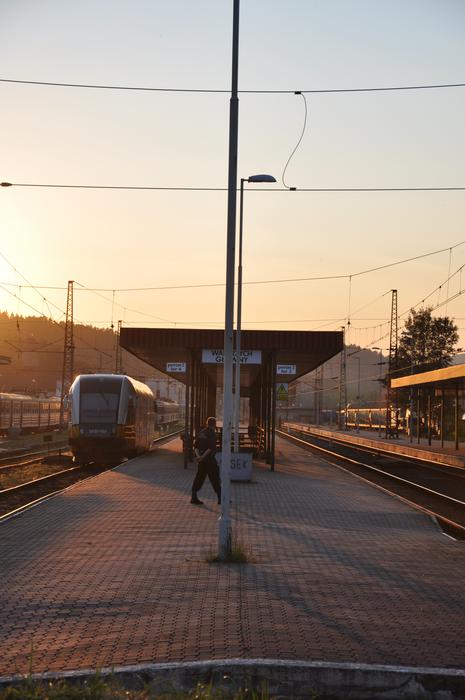 Peron Railway Station Railroad