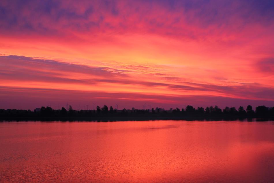 Sunset Sky Afterglow