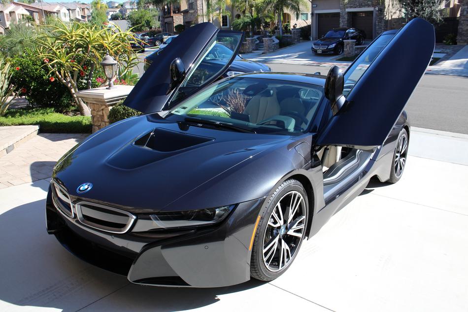 modern car black