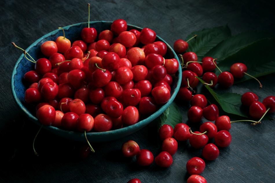 Fruit Cherries in Ceramics