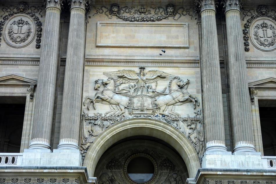 beautiful Facade statue