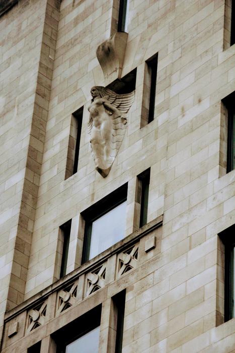 artistical building facade