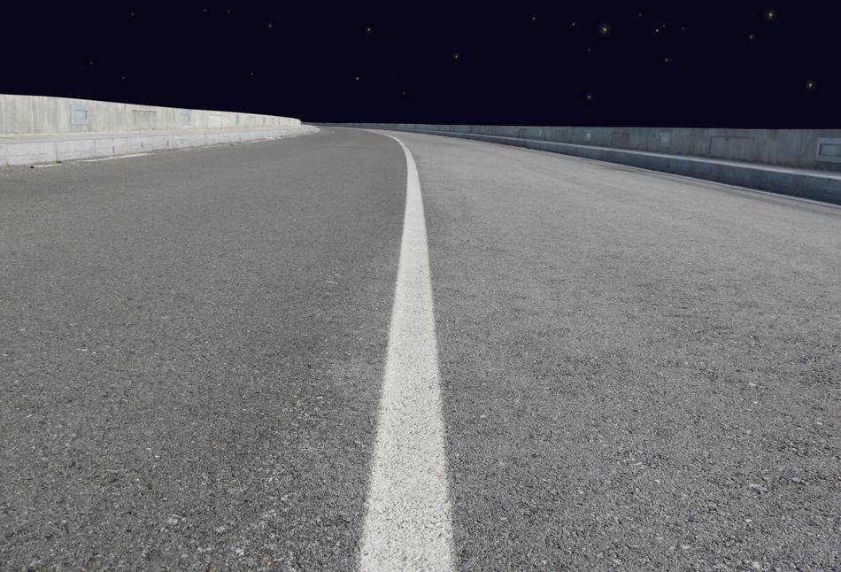 View of highway empty line