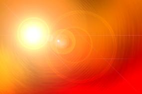 red, orange, yellow background with light effects