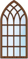 beautiful window wood pane architecture drawing