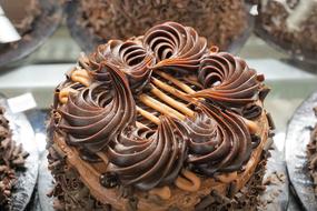 Chocolate Cake with topping