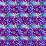 snow white blue purple drawing