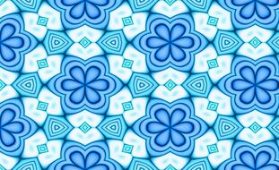 pattern abstract wallpaper blue flower drawing