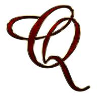 alphabet letter q drawing