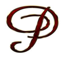 alphabet letter initial p drawing