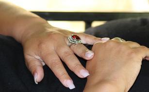 Woman Hands Manicure