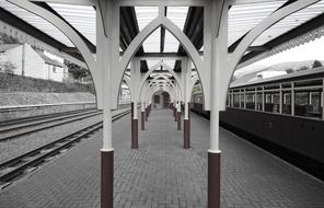 Steam Railway Train Station