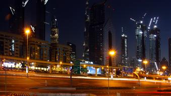 Dubai Sheikh Zayed Road Street