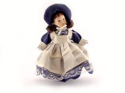 doll with a beautiful dress