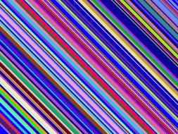 diagonal rainbow stripes