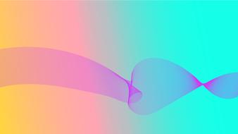 background of colorful curves