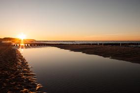 scenery of Sunset Beach