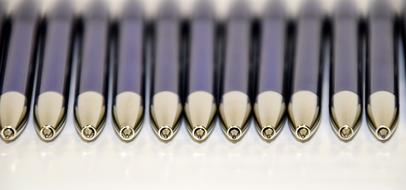 Glitter pens for drawing and writing
