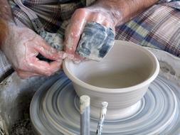 pottery with your hands