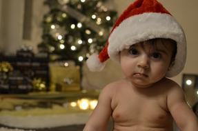 Christmas Baby hat