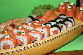 delicious fish rolls