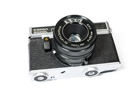 lying camera for pictures on the table