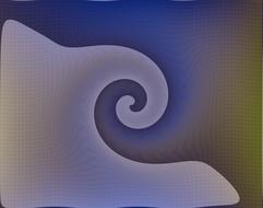 swirl, wave, abstract drawing