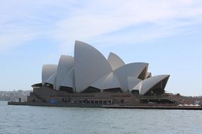 beautiful architectural building of the opera house