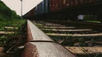 Track Train Bokeh