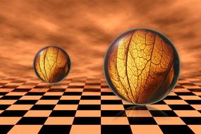 fruit illusion in a mystical painting