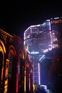 elephant building lighting
