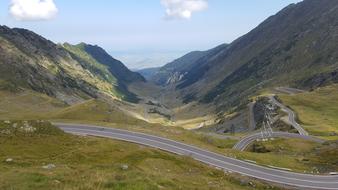 Transylvania Winding Road