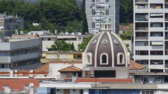 beautiful roof View, croatia, split