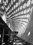 airport building with sunshine