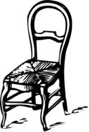 vintage chair as an illustration